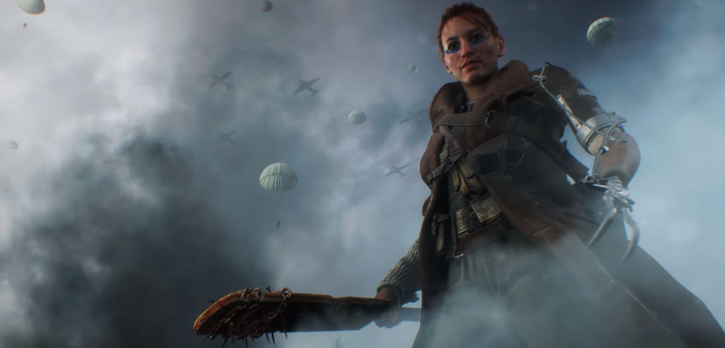 Illustration for article titled Oh No, There Are Women In Battlefield V